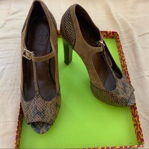 tory burch vivian 120mm t-strap heeled sandals